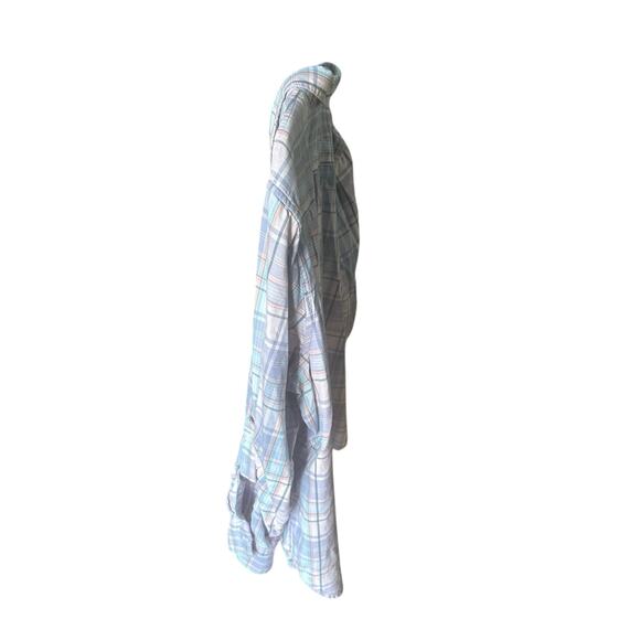 Lauren Ralph Lauren Pastel Plaid Button-Up Shirt – Women’s 2X - Picture 4 of 6